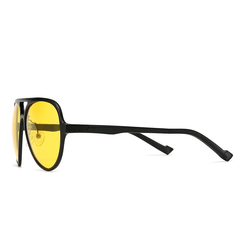 Alloy Night Driving Aviator Sunglasses