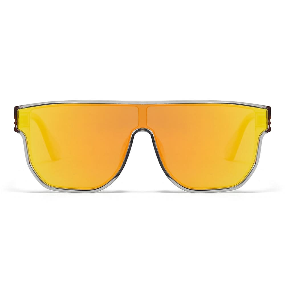 Dollger aviator sunglasses with glossy lenses