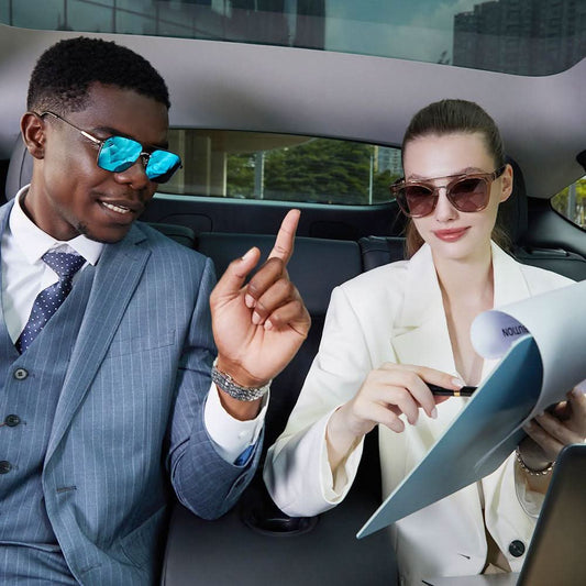 Dollger Square 90s Sunglasses